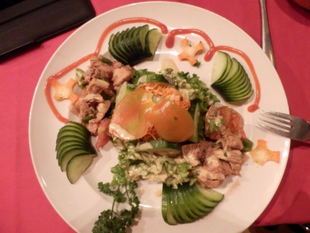 Salat mit Chicken