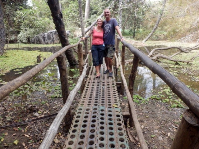 Brücke im Abuko Nationalpark