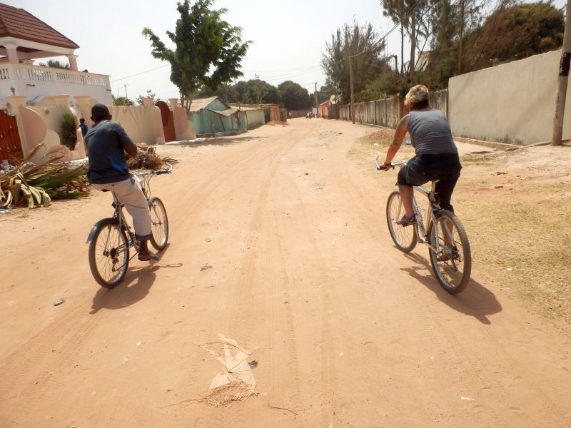 Radtour durch Serekunda