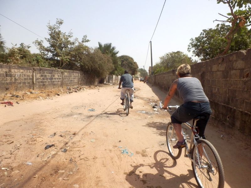 Radtour durch Serekunda