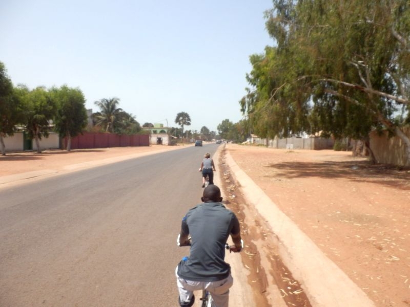 Radtour durch Serekunda