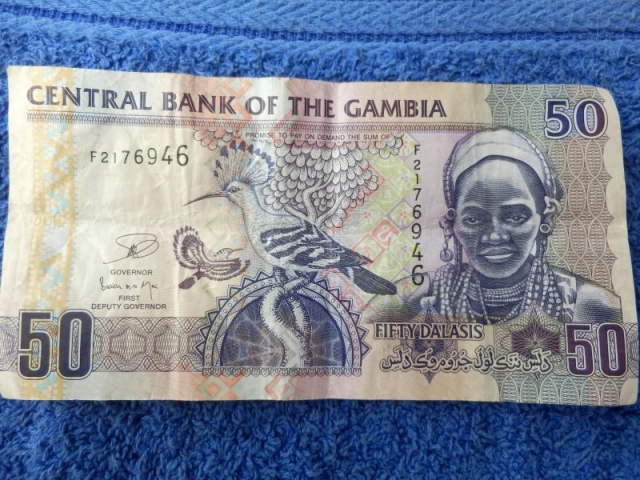 50 Dalasi Vorderseite