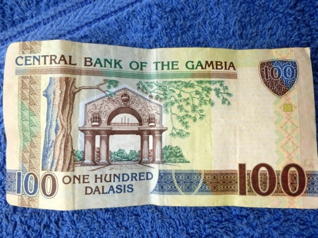 100 Dalasi Rückseite