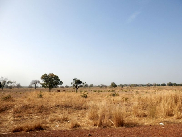 Einöde in Gambia