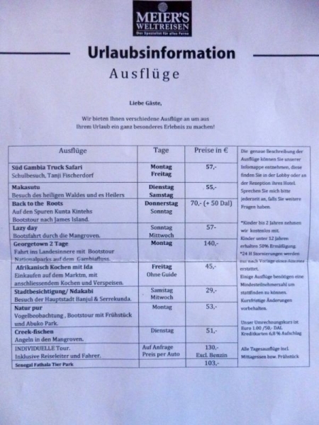 Tourangebot Meyers Weltreisen