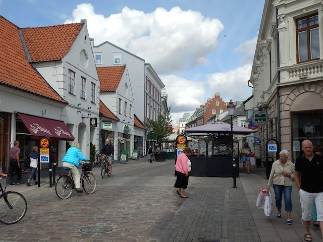 Seitenstraße in Ystad