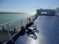 Auf dem Sonnendeck genießen