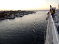 Einfahrt bei Warnemünde