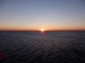 Sonnenuntergang auf Hoher See