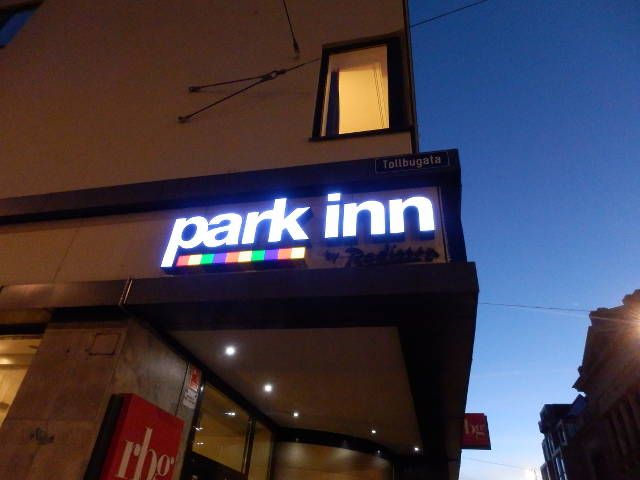 Das Hotel Park Inn Oslo