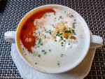 Mediterrane-Tomaten-Paprika-Suppe