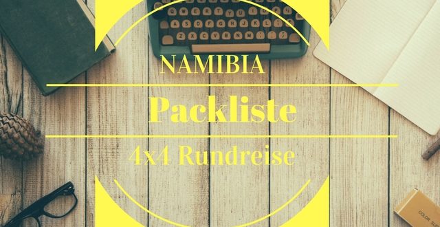 Namibia-packliste