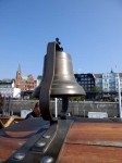 Auf dem Deck der Rickmer Rickmers