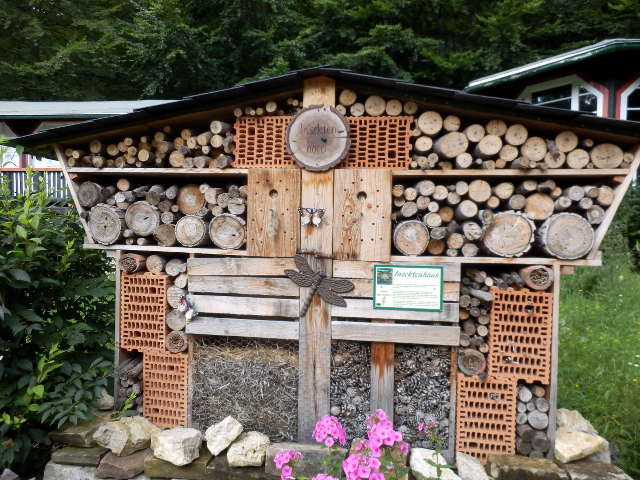 Insektenhotel im Wildpark Wernigerode