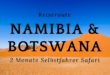 Reiseroute-Namibia-Botswana